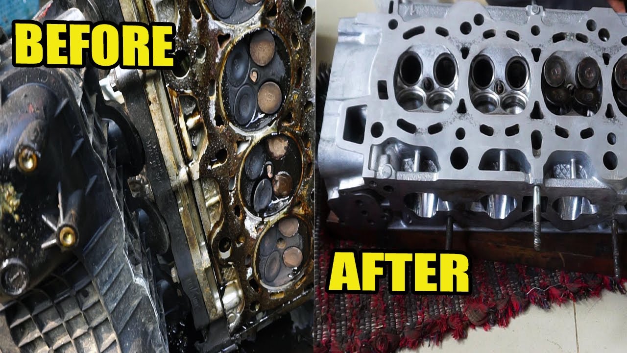 REASSEMBLY CYLINDER HEAD DAN PORTING HARIAN - HONDA STREAM