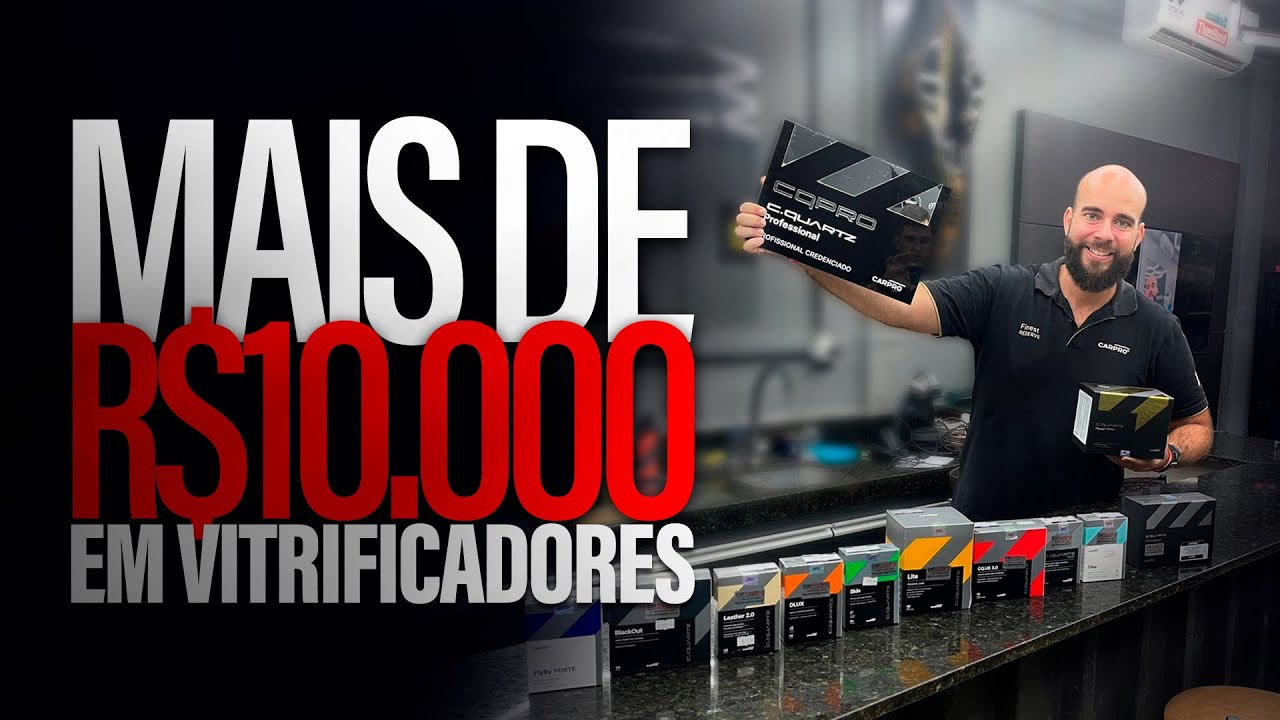 Analisamos 10Mil Reais em Vitrificadores! | Qual o melhor Vitrificador para você? | Review Completo