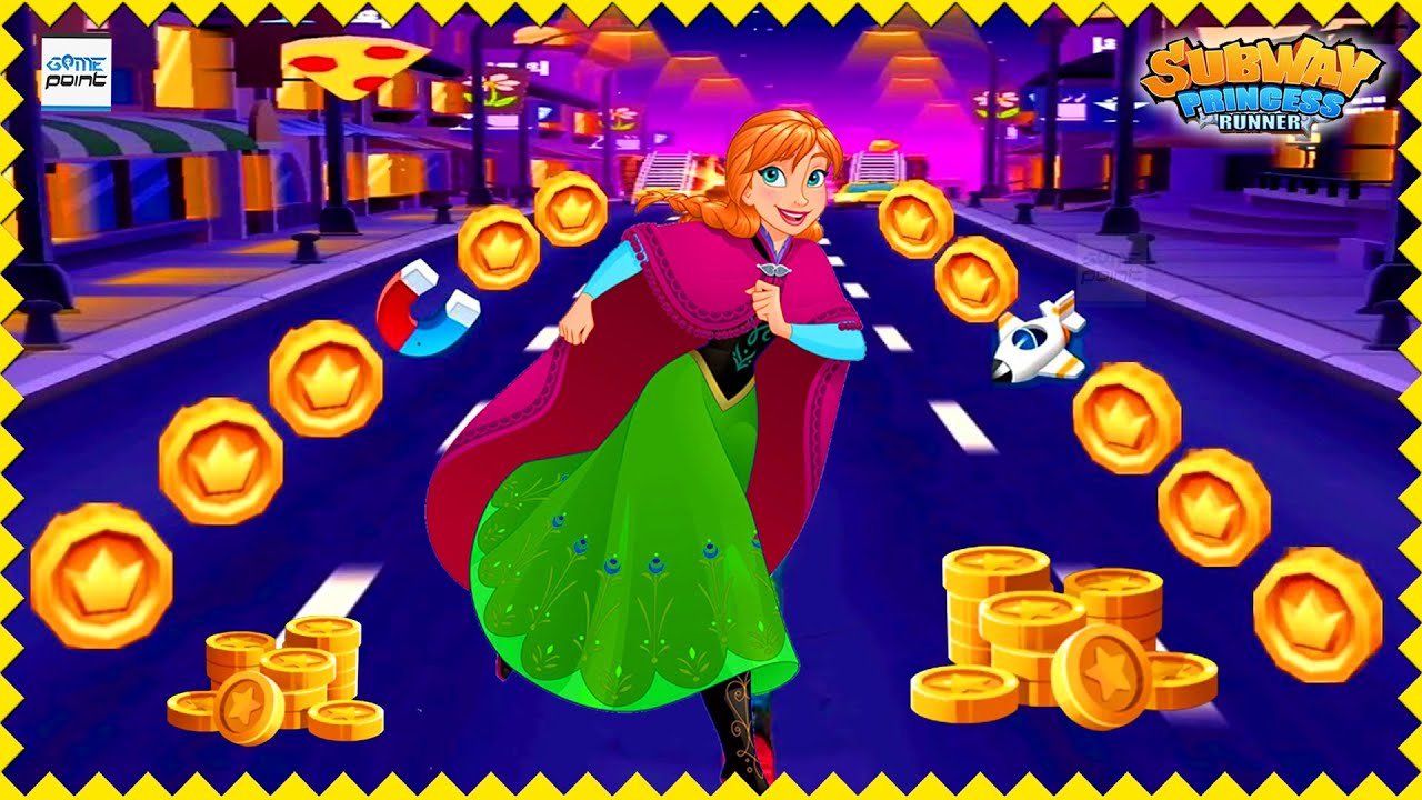 Subway Princess Runner Game 2022 🚉 #14 ( Subway Surfers Princess Game ) @GamePointPK
