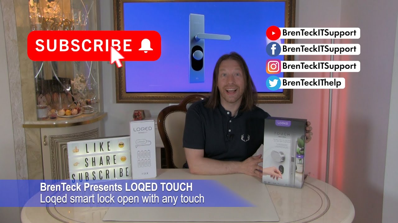 Loqed Touch Smart Lock Unboxing, Setup and Review