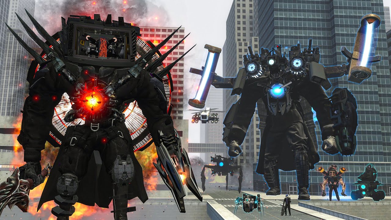 UPGRADED TITAN TV MAN 