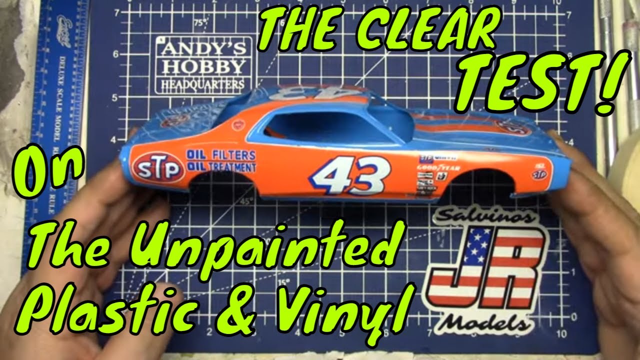 Ep.171 Clearing Test On The Vinyl Wrap for Model Cars from Salvinos JR Models