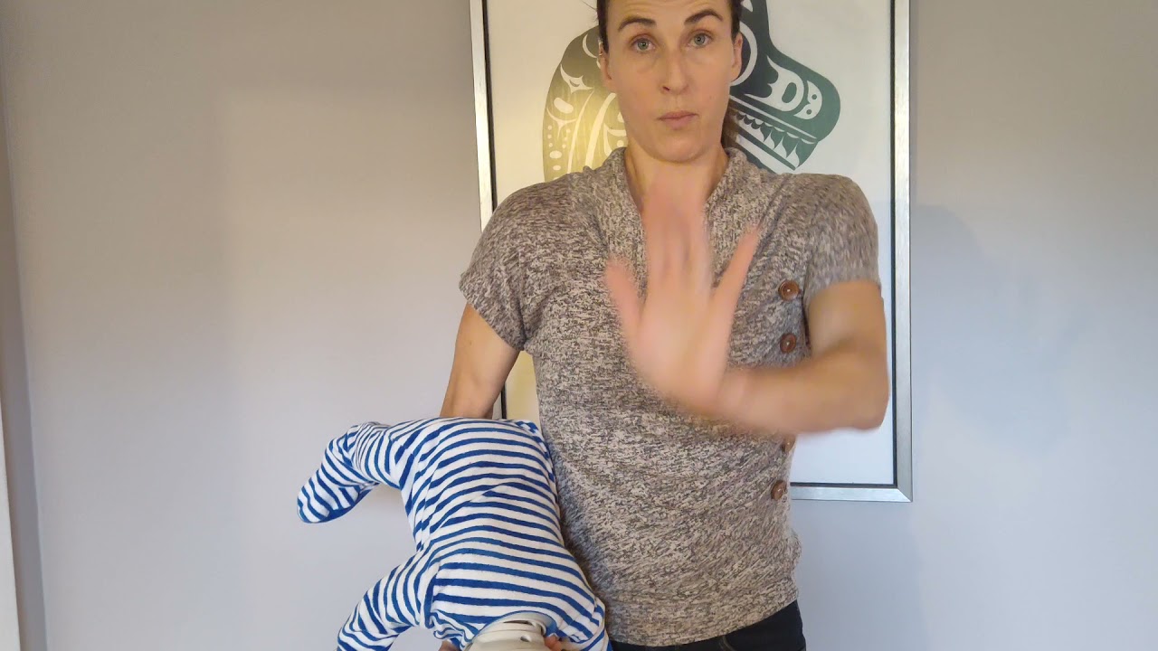 How to help a conscious infant with a complete airway obstruction