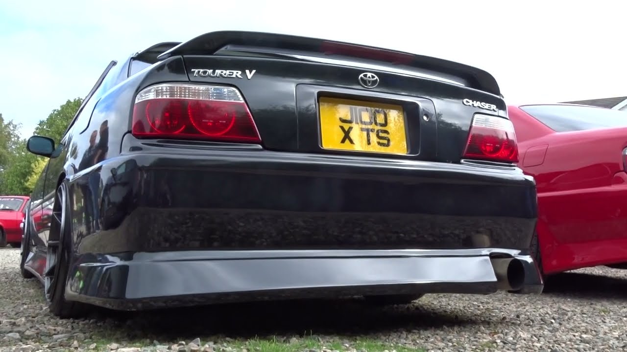Black Toyota Chaser Anti Lag Remap