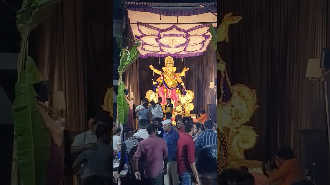 Big Ganesha Idol - Muthyalamma temple Street - Seppings Road - Ganesha in Bangalore 2022