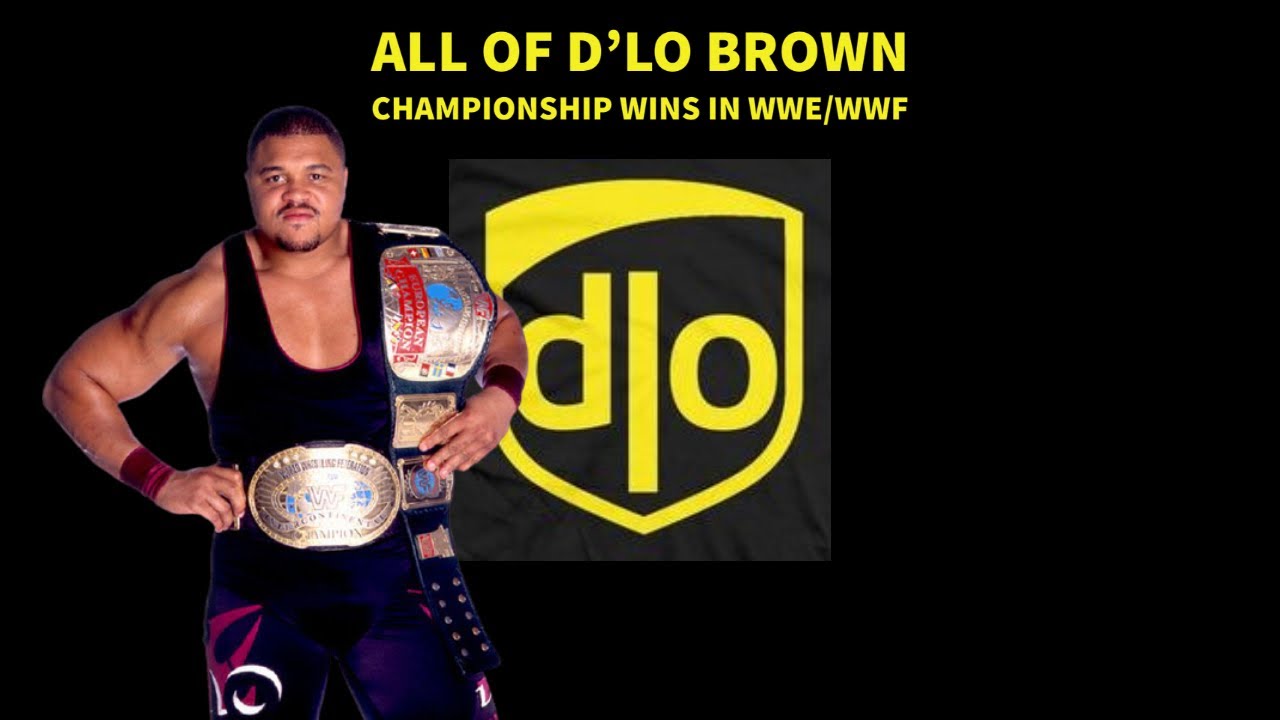 All of D'Lo Brown Championship Wins in WWE/WWF