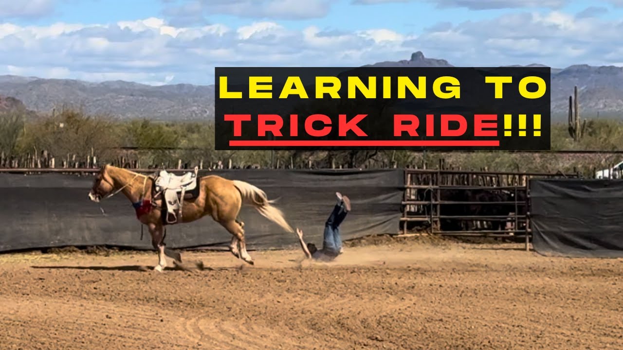 LEARNING TO TRICK RIDE W/ BELLA DA COSTA!! WEEK 5 IN ARIZONA!!