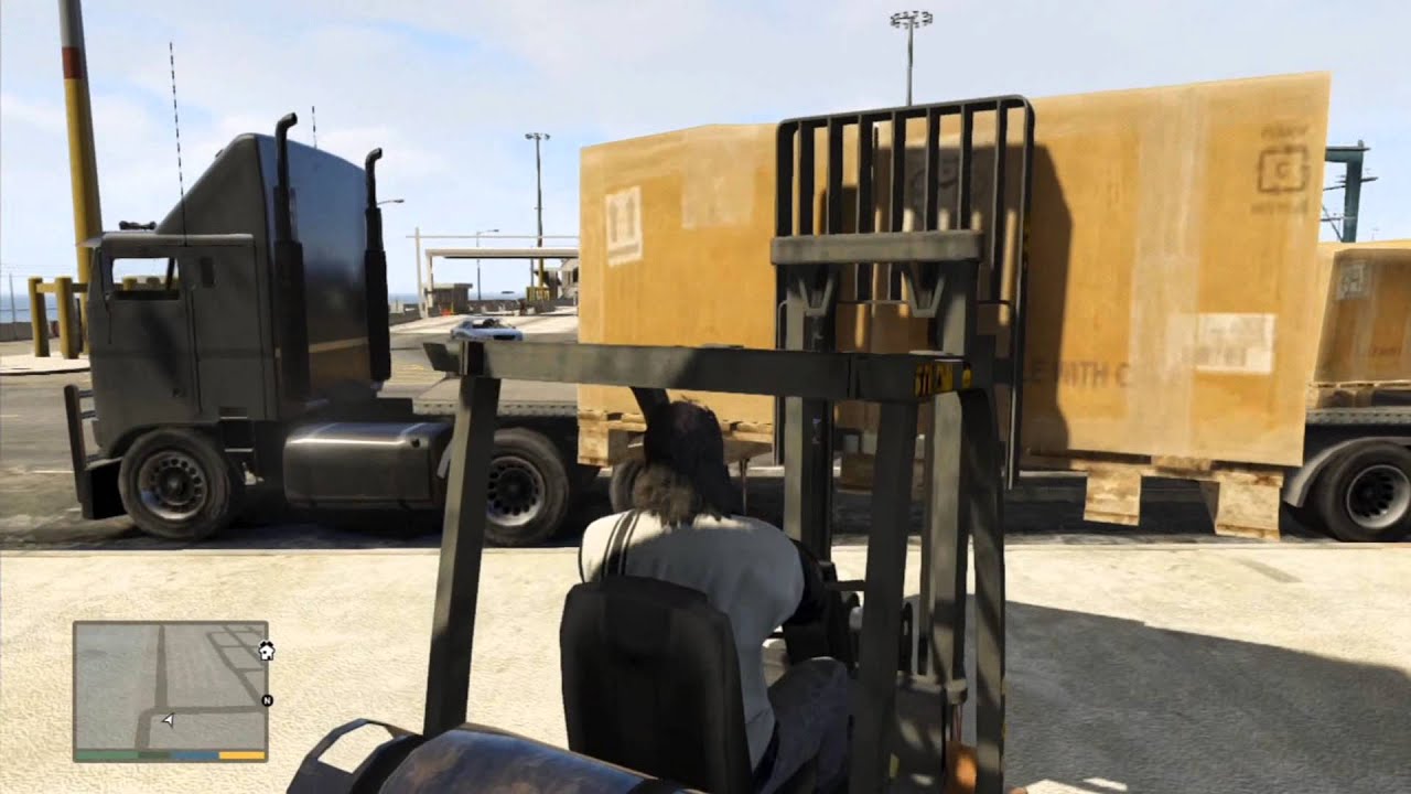 GTA V Trucking with Trevor