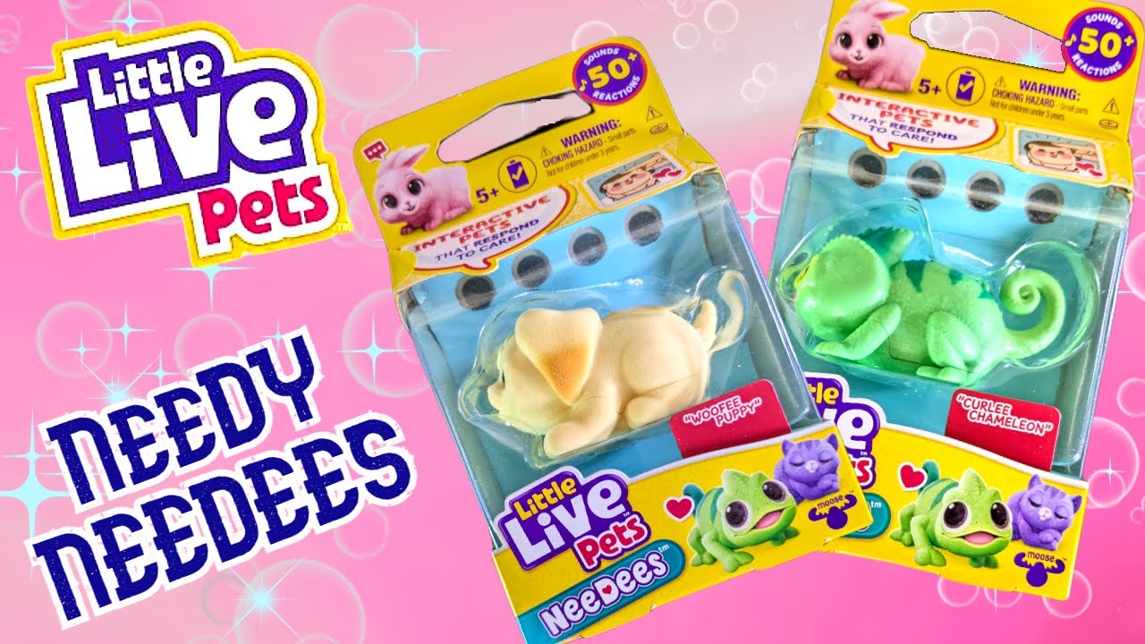 Little Live Pets - NeeDees | Interactive Wearable Pets! | Adult Collector Review & Toy Unboxing