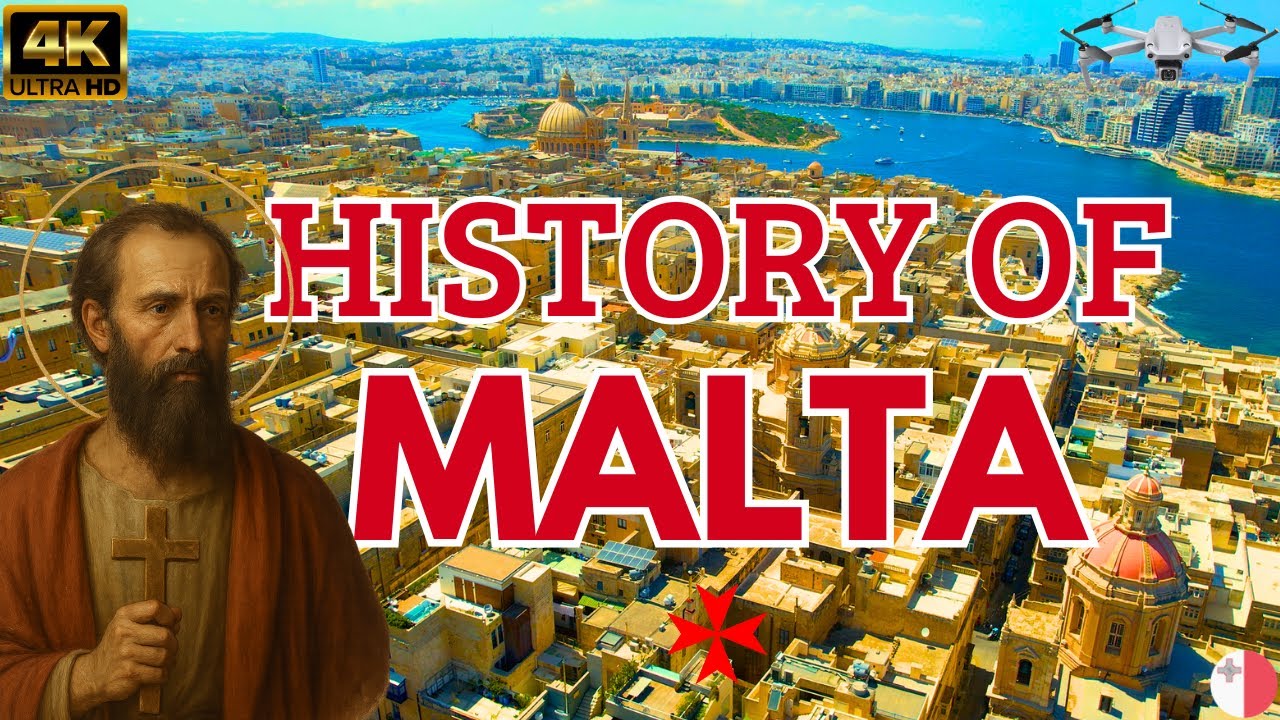 Malta History 📜 [4K] 🇲🇹 How Paul the Apostle’s Shipwreck Forever Changed the History of Malta
