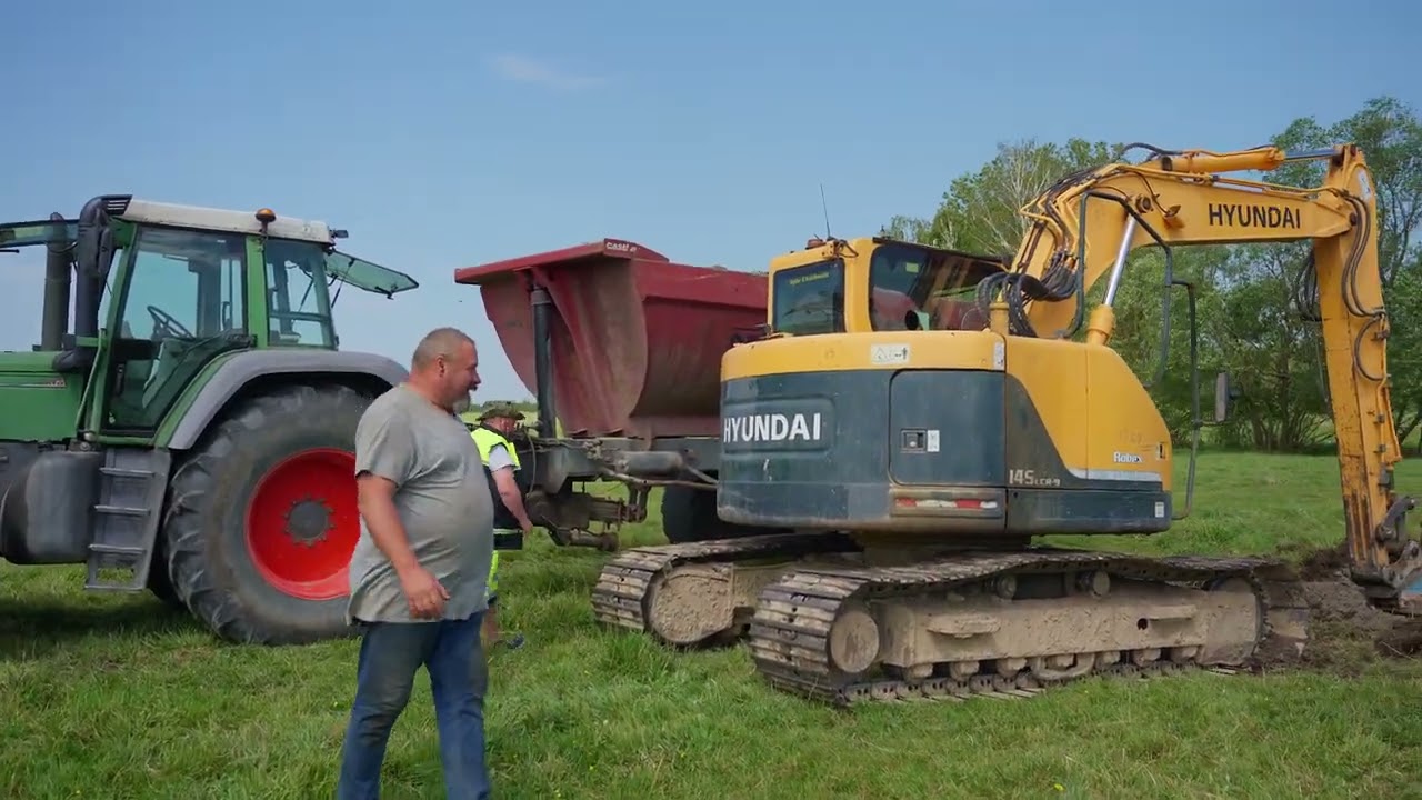 Wodopój dla koni co tym razem wymyślił Bogdan Kubala Rolnik z Podlasia Borowskie Cibory