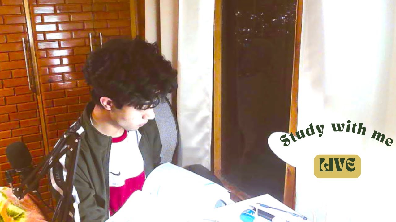 Study With Me LIVE (80/10 pomodoro)