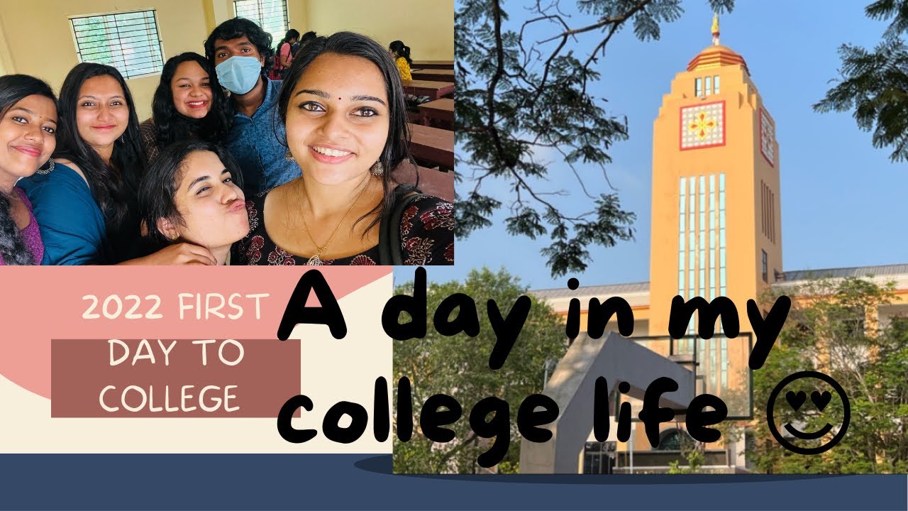 A day in my college life || Vlog :-3 || Mar Ivanious college