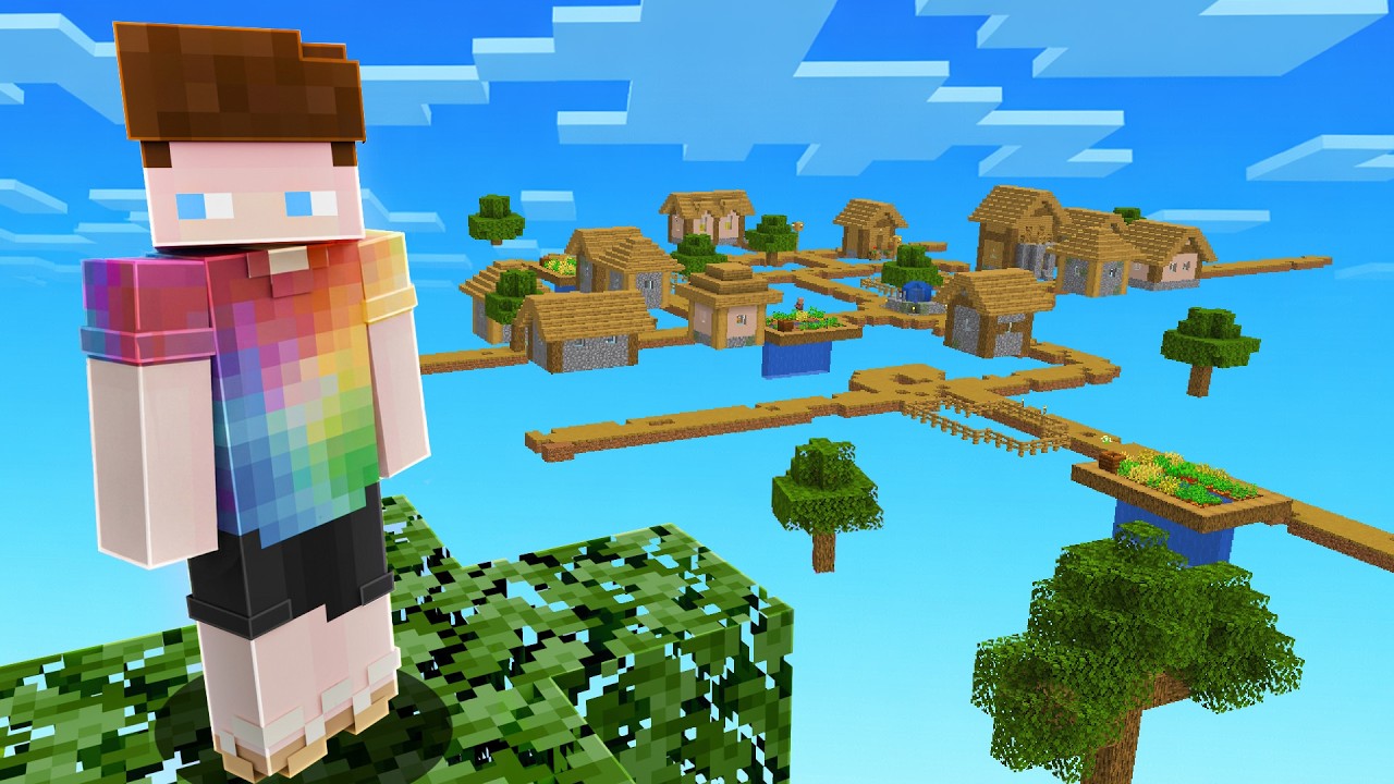 Kann ich Minecraft ohne Boden durchspielen?