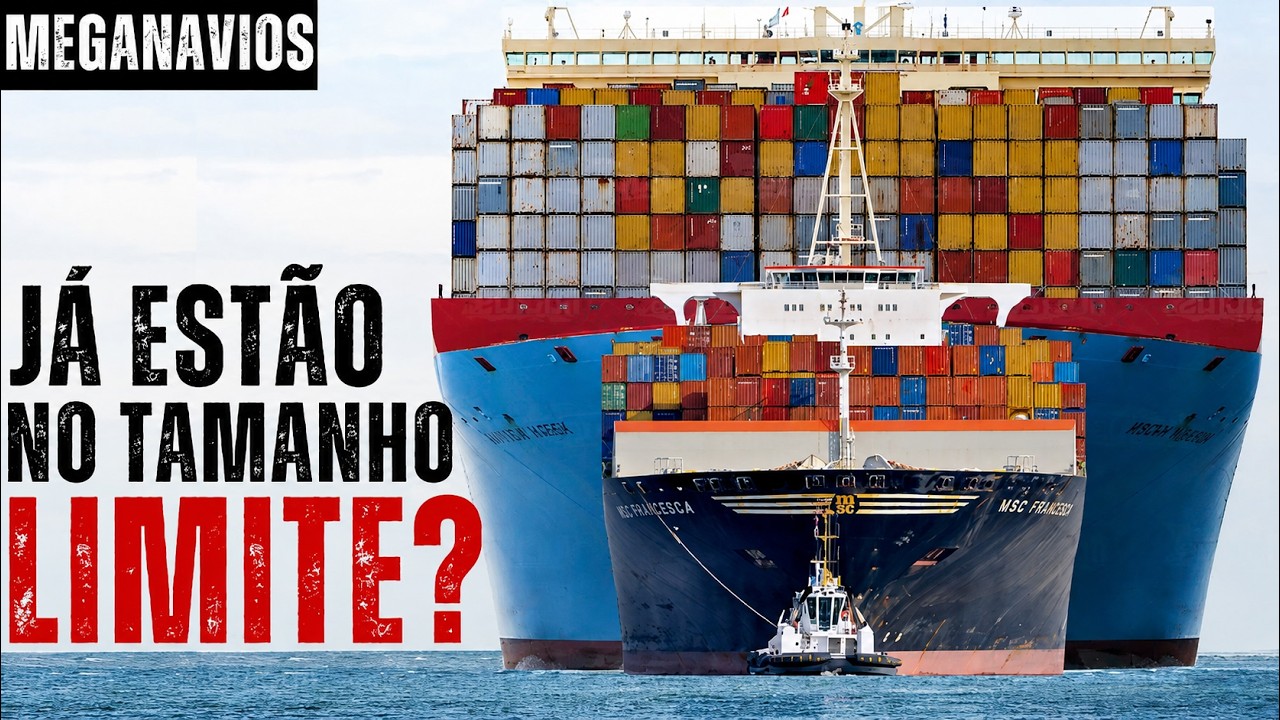O que impede que os NAVIOS fiquem cada vez MAIORES?