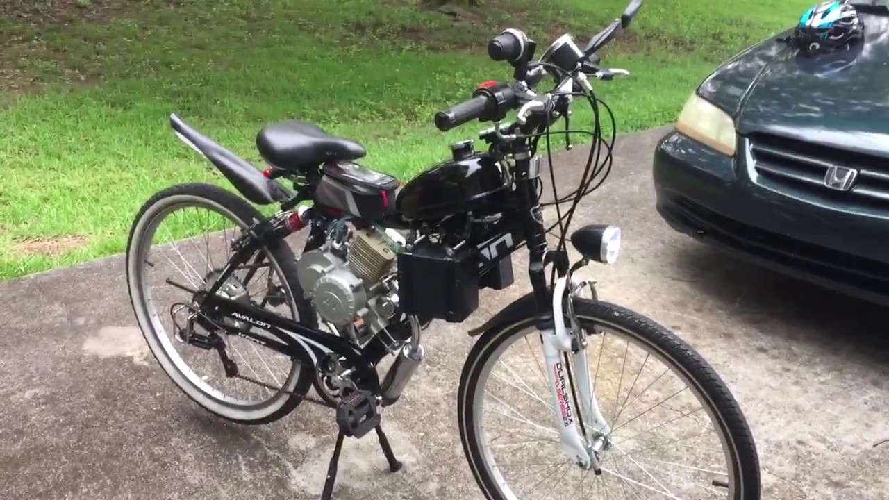 Motorized 80cc electric start with TomTom GPS & Cooling Fan