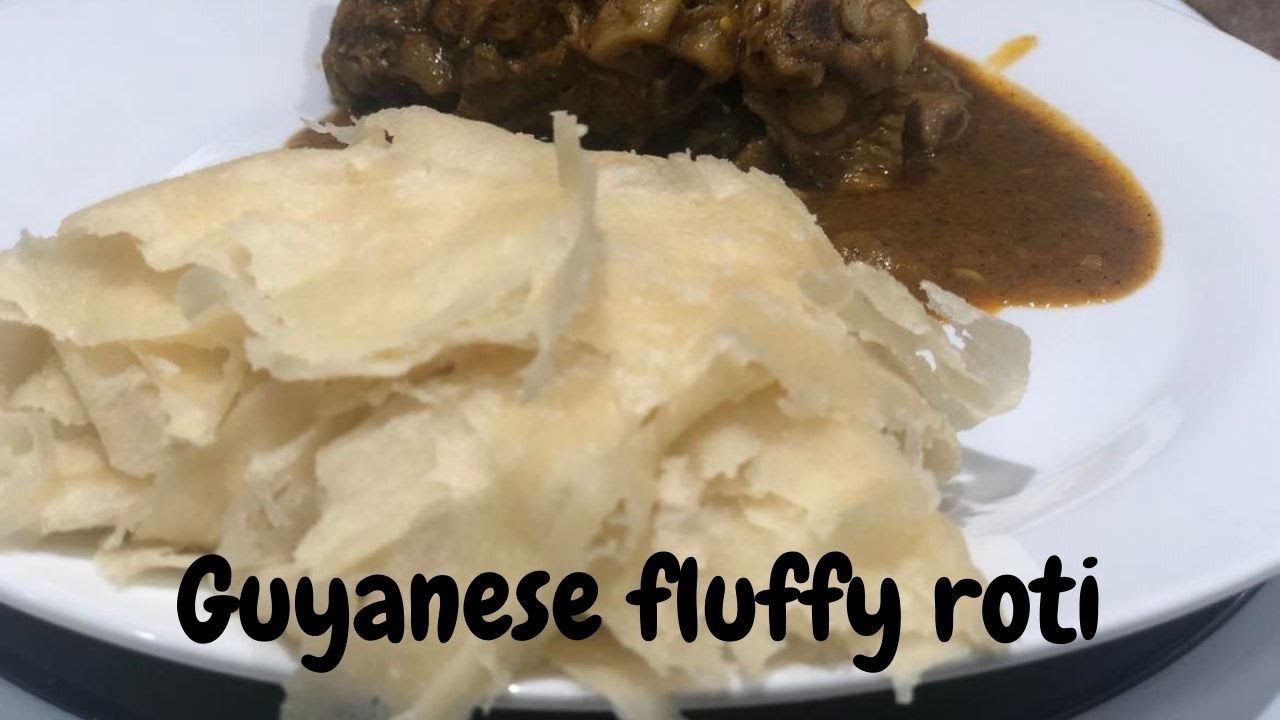 Guyanese Step-by-Step Oil Roti Recipe || Soft and Fluffy Roti || How to Make Soft Roti