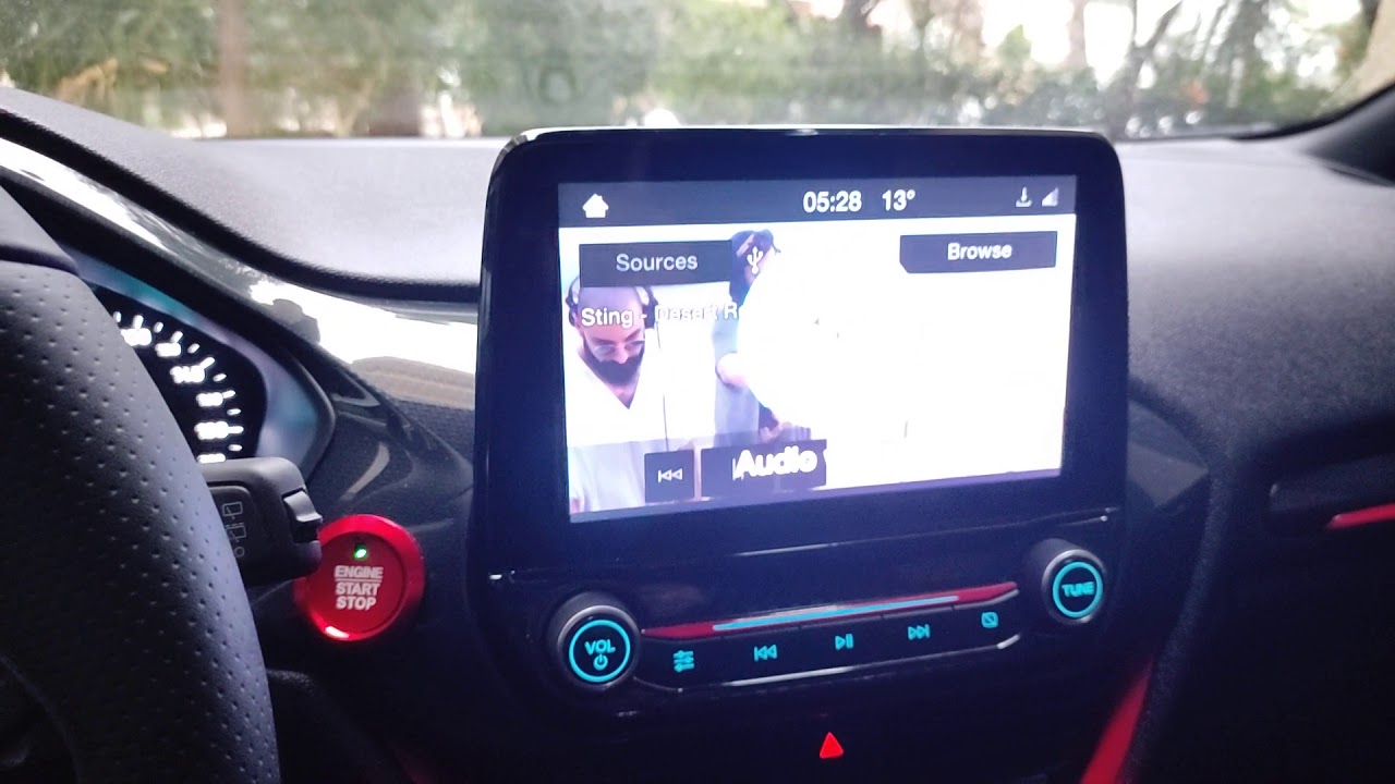 Ford Sync 2.5 - Playing video via USB