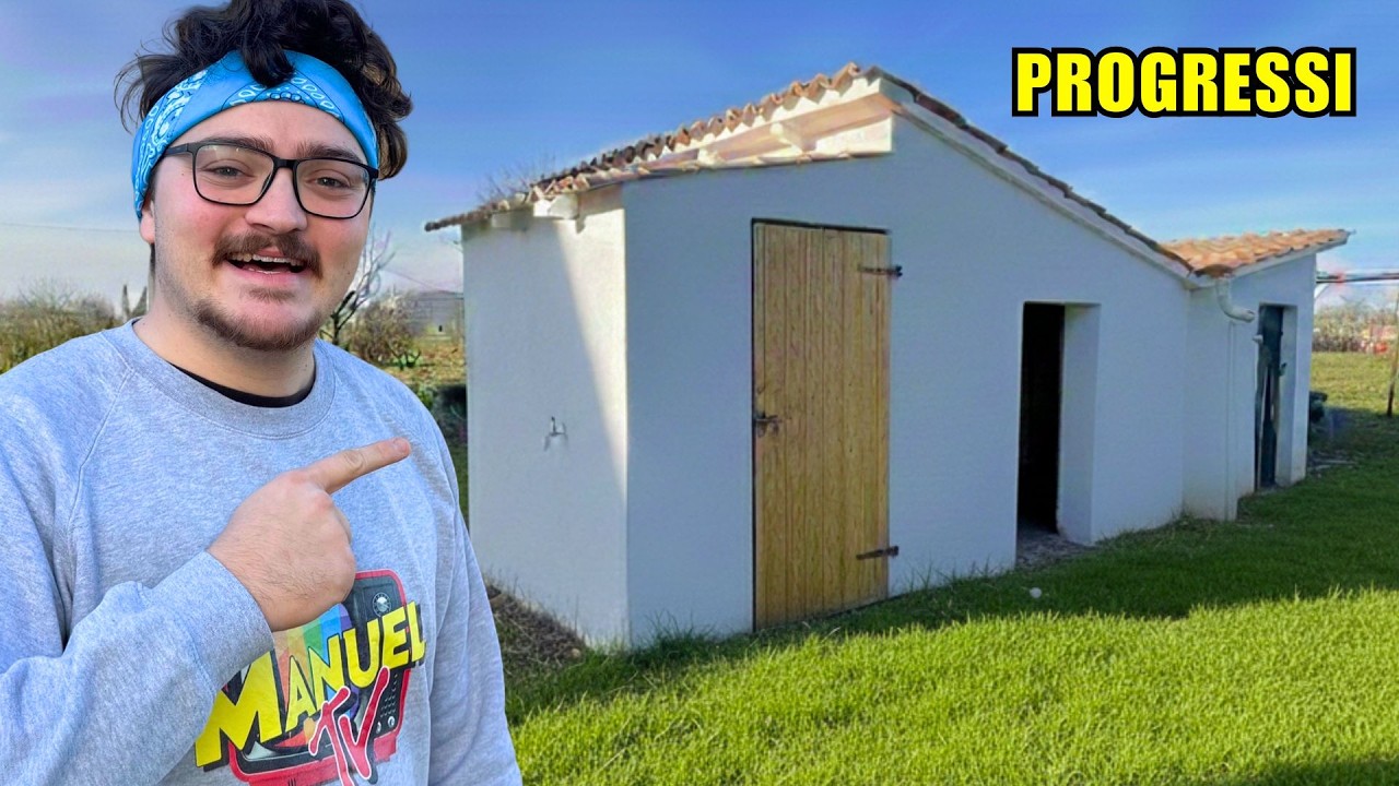 TRASFORMO UN POLLAIO ABBANDONATO IN UN PARCHEGGIO AUTO SPETTACOLARE EP.3