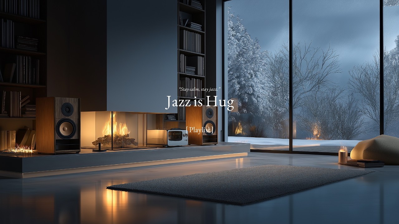 If it's extra cold today, please stay a while in this warmth. Jazz is flowing.