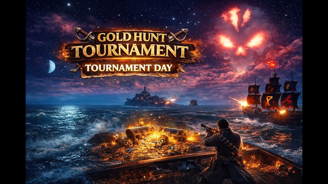 🔴 LIVE | Sea of Thieves - GOLD HUNT TOURNAMENT Day