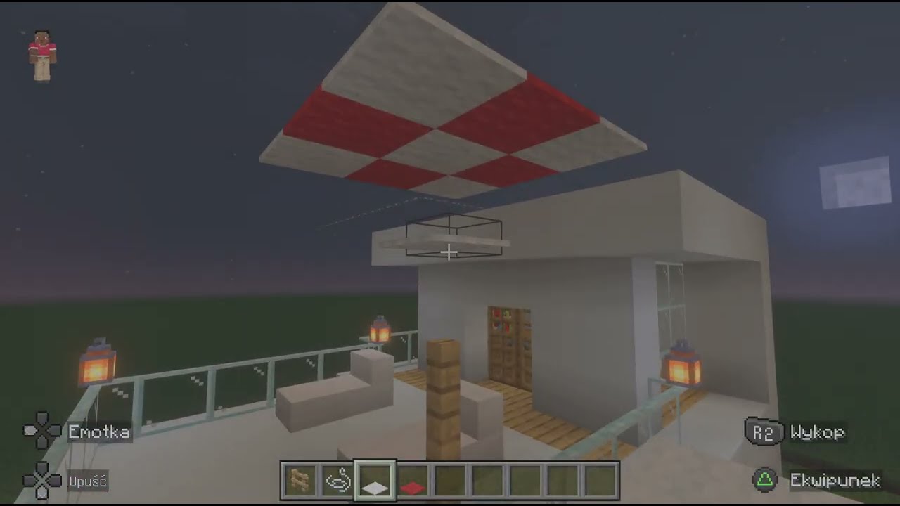 Minecraft - mini nowoczesny dom