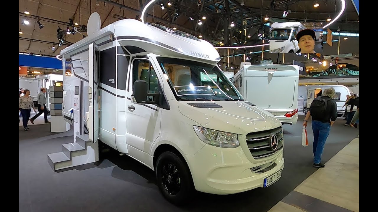 Hymer B MC T 550 B-class modern comfort B550 RV Camper Van MB Sprinter walkaround and interior K1098