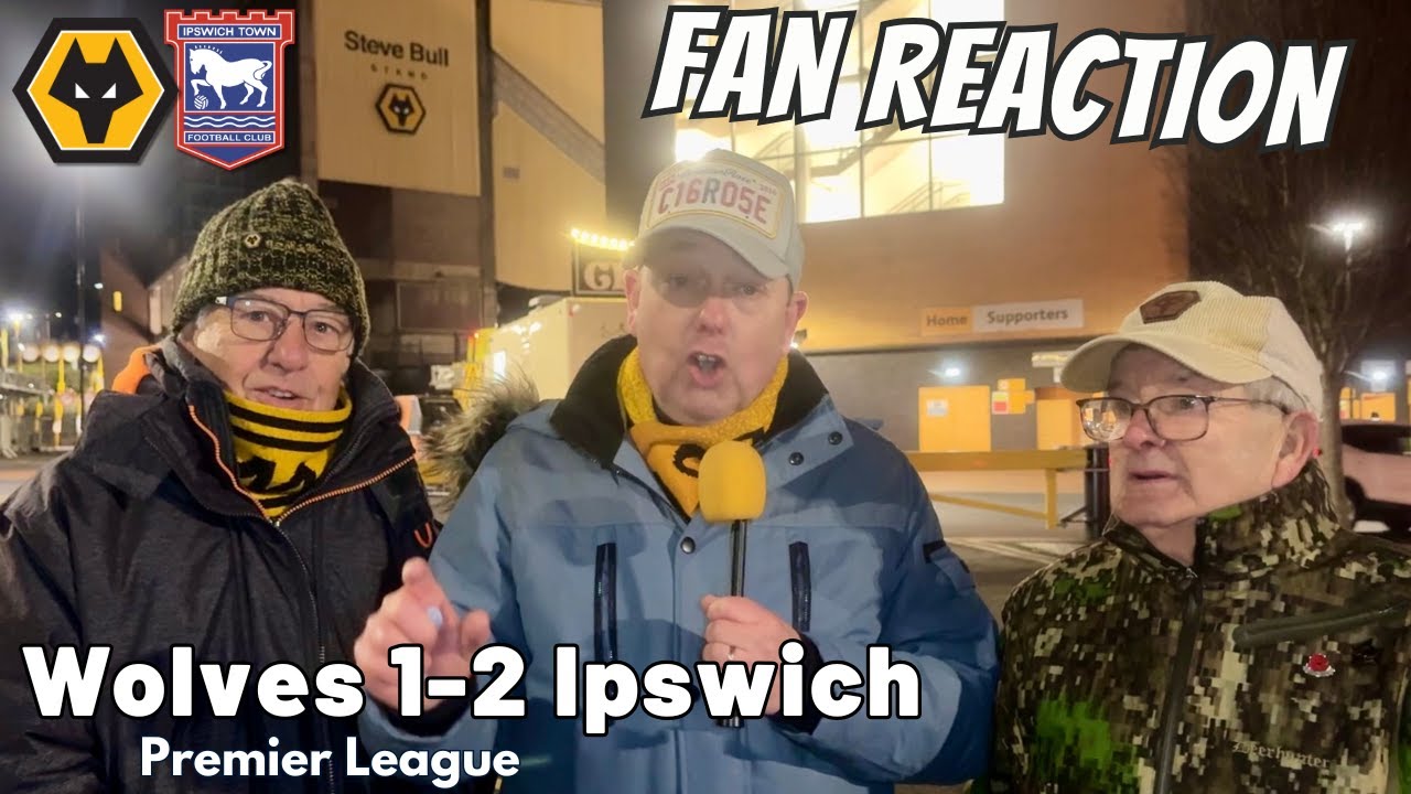 HEARTBROKEN 💔 Wolves 1-2  Ipswich Instant Fan Reaction | Premier League