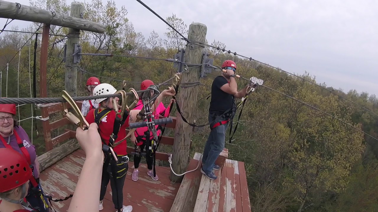 Red River Gorge Ziplining
