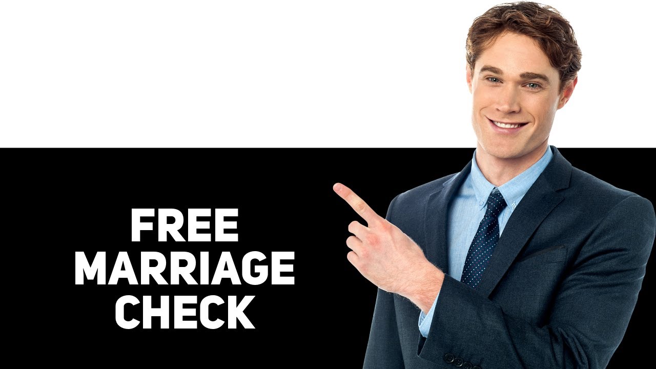 How To Check Marriage Records For Free   2025
