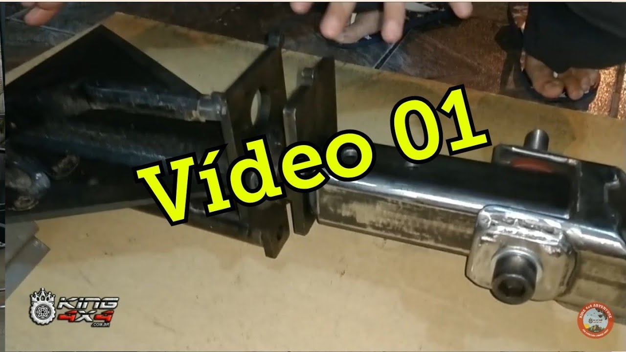 VÍDEO 1 PROJETO MIRAGE, TRAILER FREIO INERCIAL ARTICULADO PARA TRAILER OFF ROAD KING 4X4 VÍDEO 1