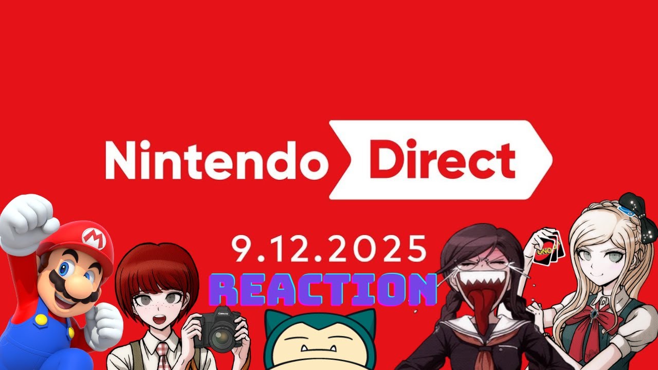 Danganronpa 4 is Real!!! Tenton and Friends React to the Nintendo Direct 9/12/2025