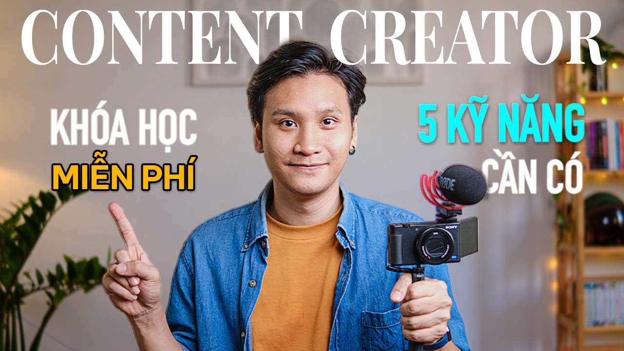 LỘ TRÌNH bài bản để trở thành Content Creator (năm 2024)