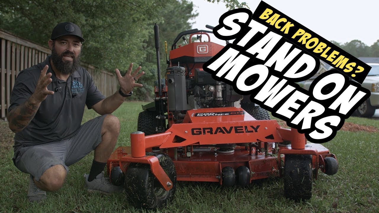 Why I Prefer Stand On Mowers But Let's Do Some Mowin First !