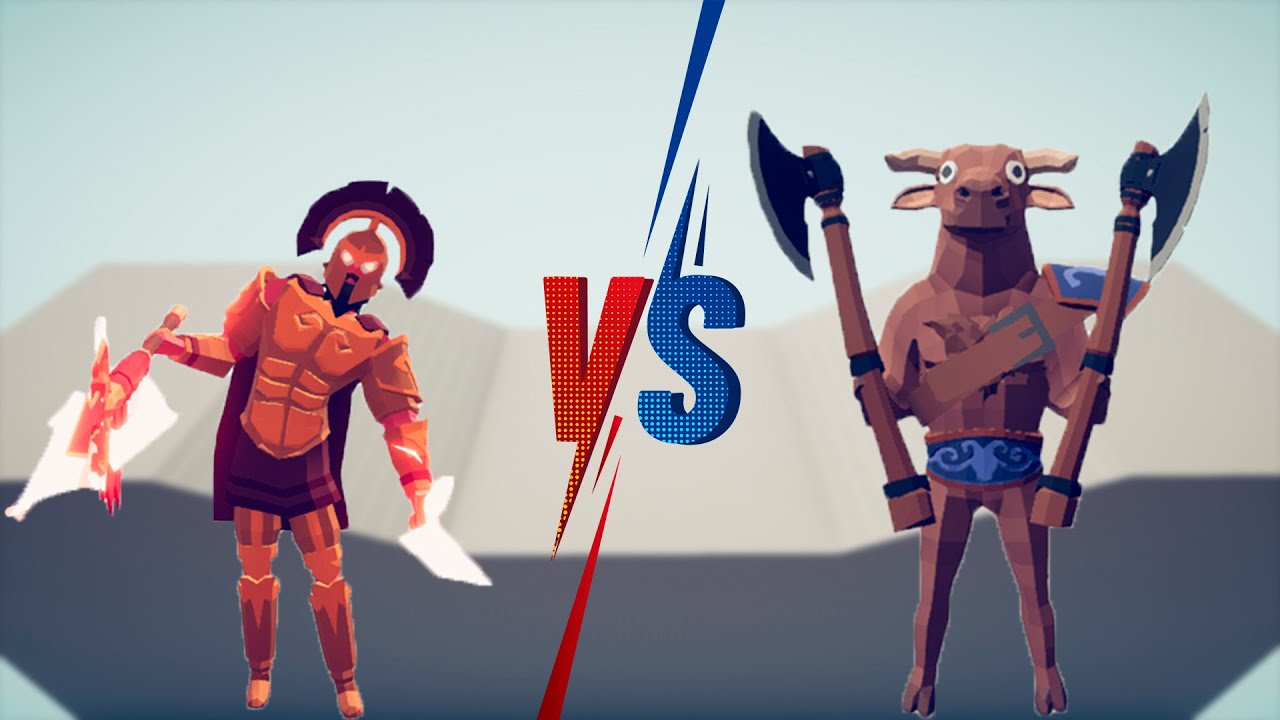 ARES vs MINOTAURS! ARES vs EVERY UNITS | Totally Accurate Battle Simulator