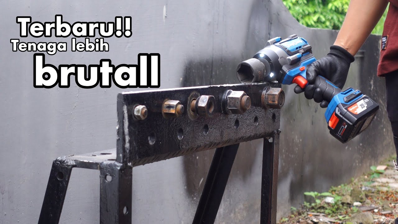 gk ngotak tenaganya dgn body se-compact ini!! - DONGCHENG DCPB968 CORDLESS IMPACT WRENCH 1000NM