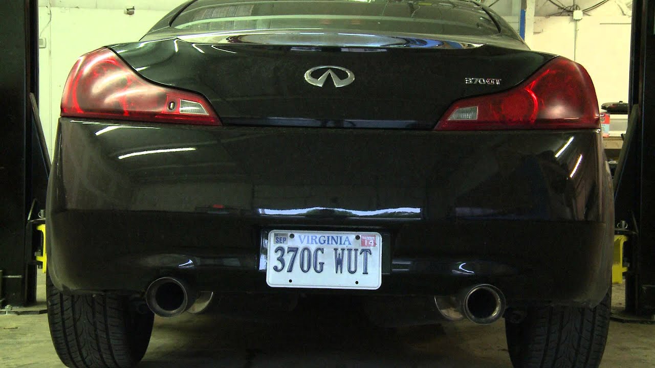 Comparison: G37 Stock Cats vs None vs FI RHFC