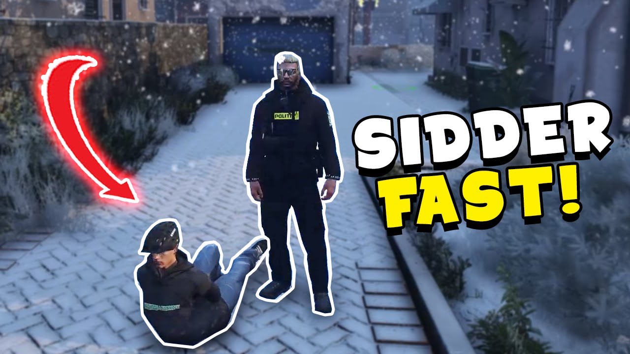 Jeg sidder FAST 👀 | Konrad Driller Politiet! 🤣