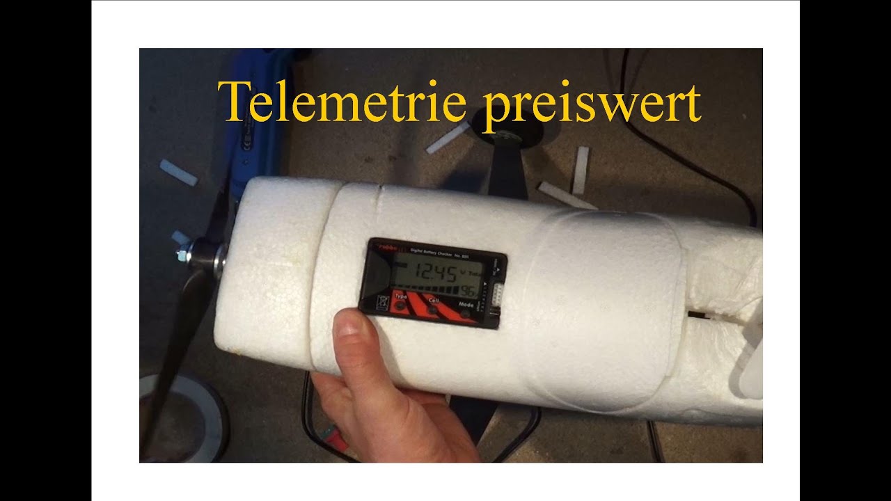 Modellflug Jugend Pampersflieger Telemetrie preiswert, MFC Rheinbach