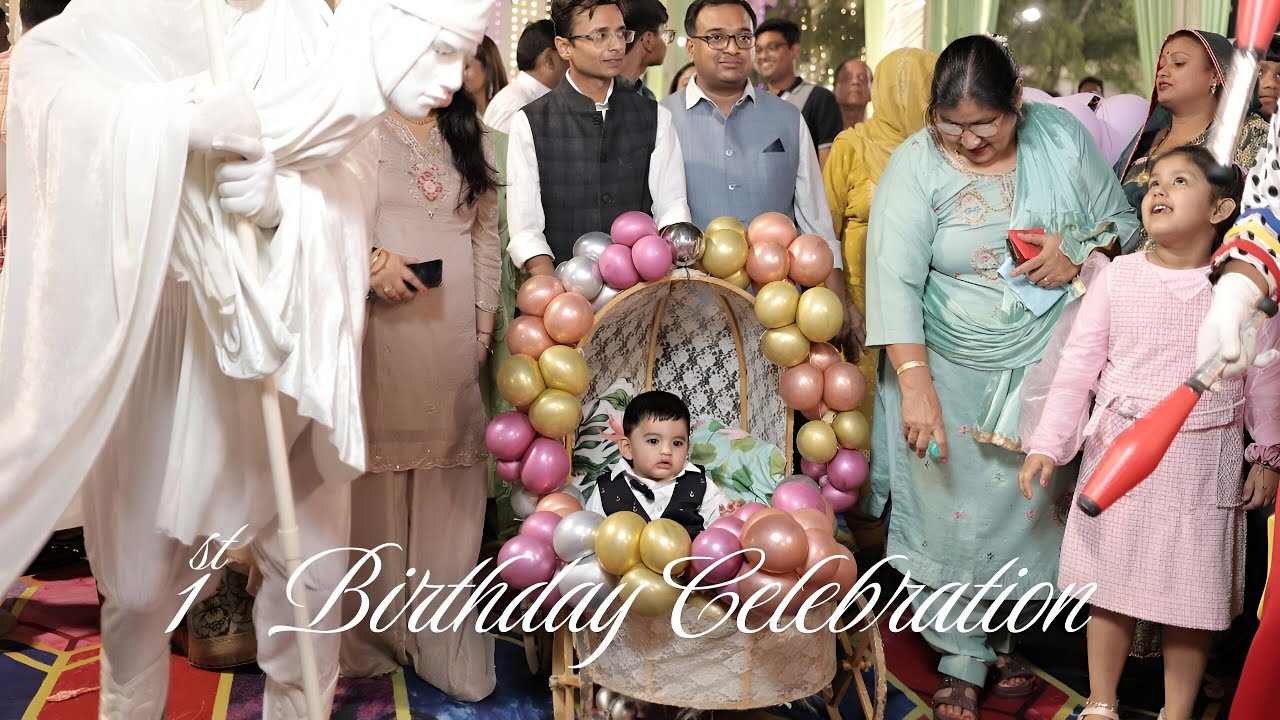1st Birthday of Baby Boy | Celebration Cinematic Video
