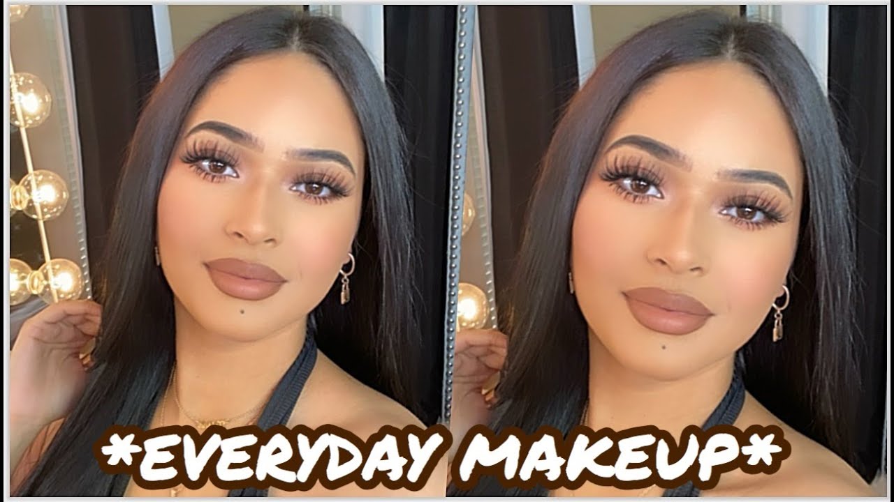 MY EVERYDAY MAKEUP ROUTINE, FLAWLESS LONG LASTING MAKEUP ! | Simple + Realistic Makeup Tutorial ♡