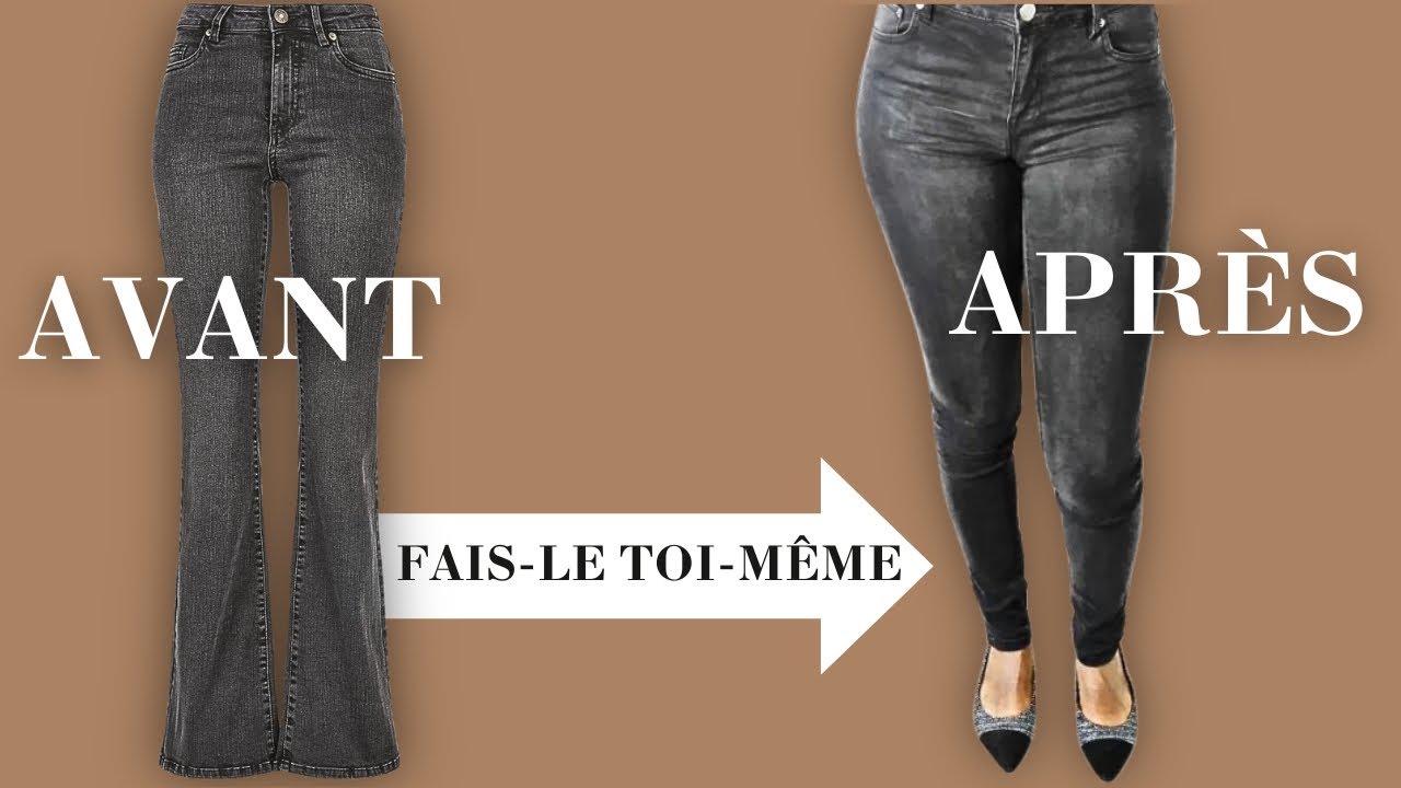 DIY - Transformer un jean évasé en un jean skinny [ MJBeauty ]
