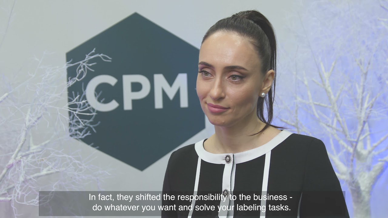 Дарья Малюга, исполнительный директор ГК Best Logistic ITE, на выставке моды СРМ в Москве 2021