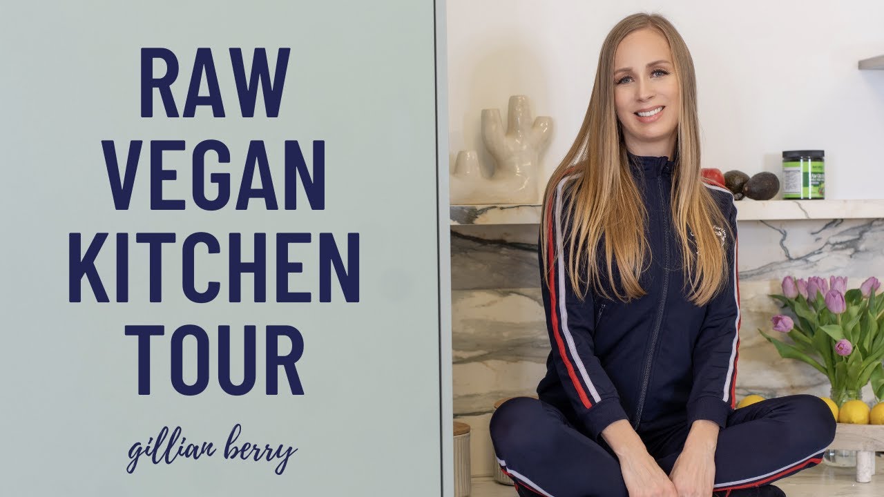 FULL RAW VEGAN KITCHEN TOUR 🌱 WHAT'S IN MY FRIDGE