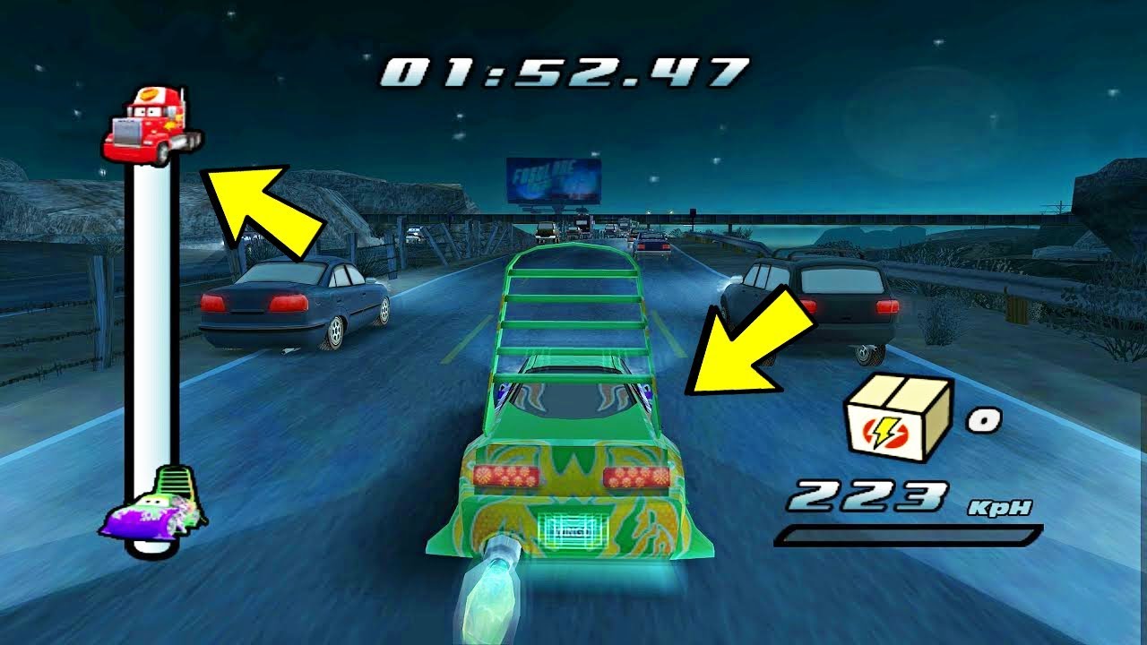 ИГРА ТАЧКИ! КРУТАЯ МИССИЯ ОГРАБЛЕНИЕ НА ШОССЕ 66! БАНДА ГОНЩИКОВ ВОНЮЧКИ CARS THE VIDEO GAME 2006