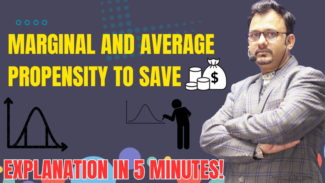 Marginal and Average Propensity to Save | Explanation in 5 Minutes! | Economics | My Niftians