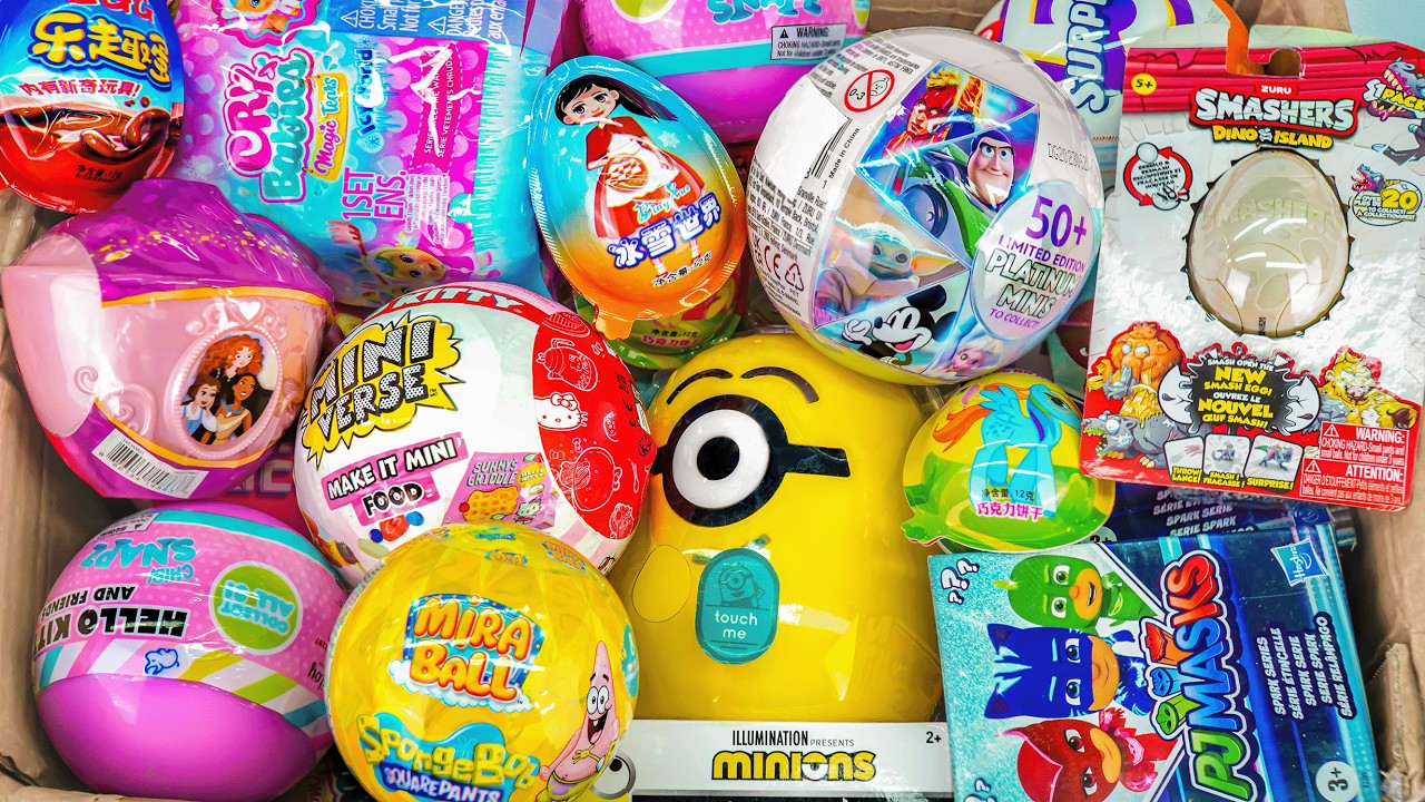 An Hour of Mystery Toys Cute Unboxing ASMR NO TALKING | Beo Beo Toys