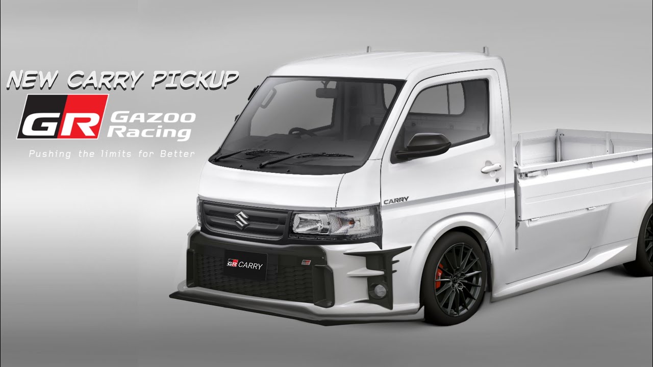 Edit Tampilan New Carry Pick Up GR-S Redesign Concept Modifikasi Digital