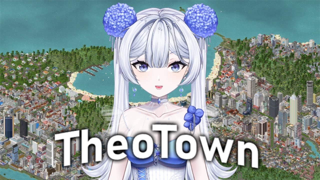 【TheoTown】 Inikah game viral jadi pemerintah? FIRST TIME TUTORIAL | Chiyo Amatsuki Ch.