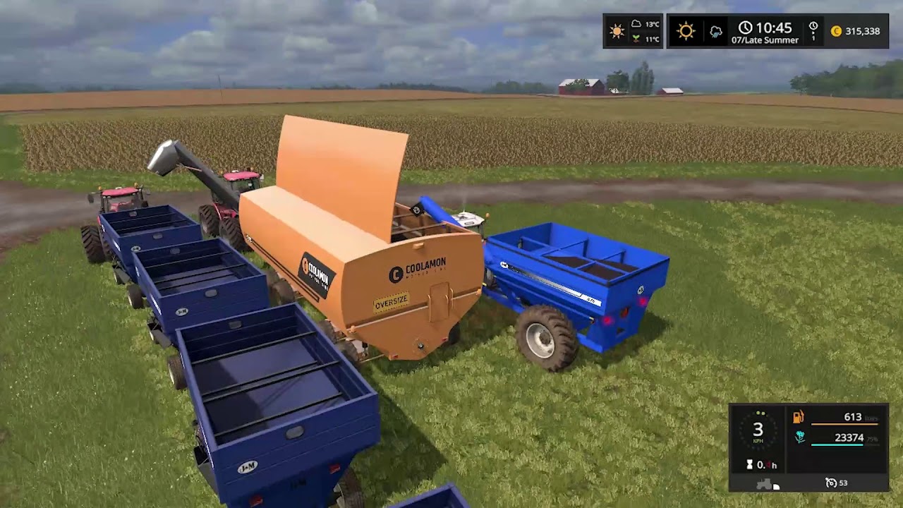 Farming Simulator 17 Timelapse #2 | Lone Oak with seasons.